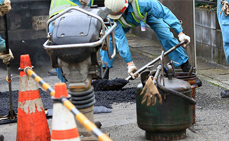 道路(アスファルト)工事